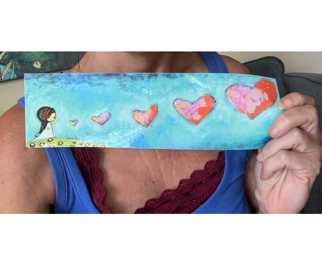 Sending Love Bumper Sticker