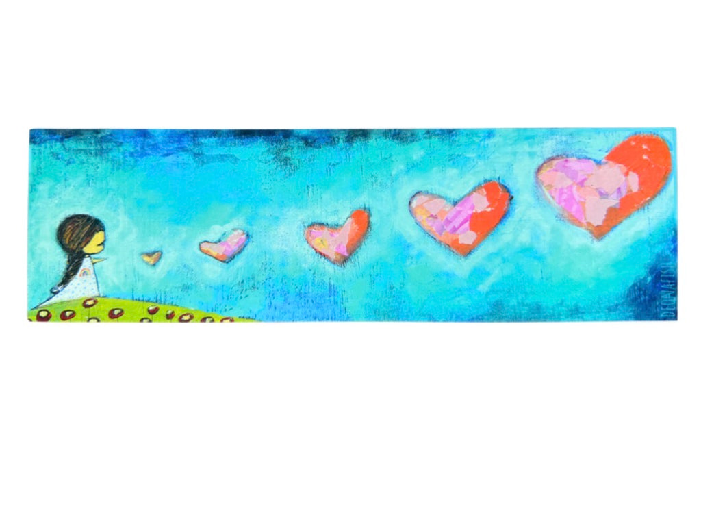 Sending Love Bumper Sticker