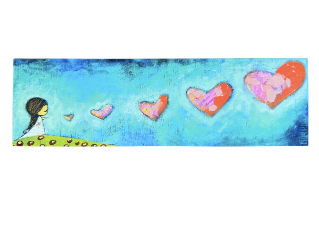 Sending Love Bumper Sticker