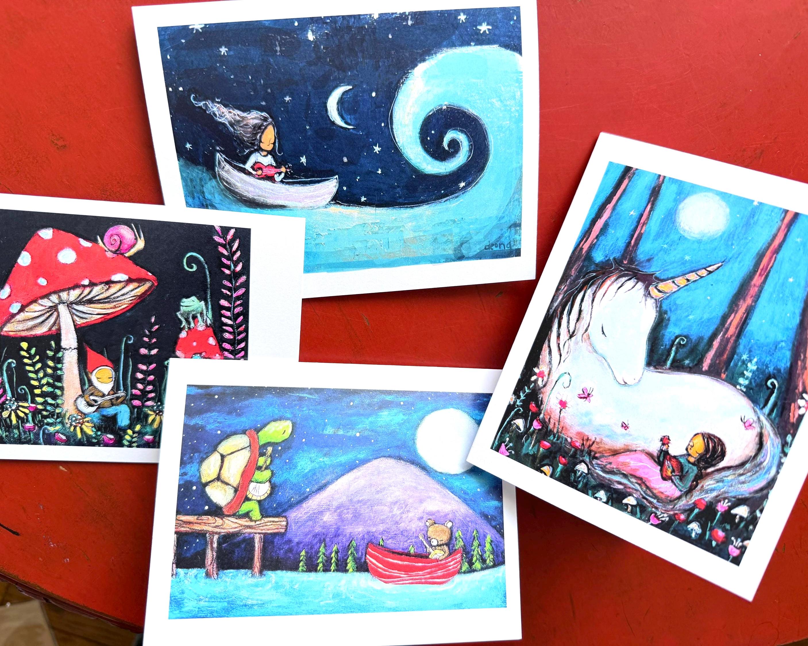 Music Makers Notecard Set| 4 blank cards with envelopes