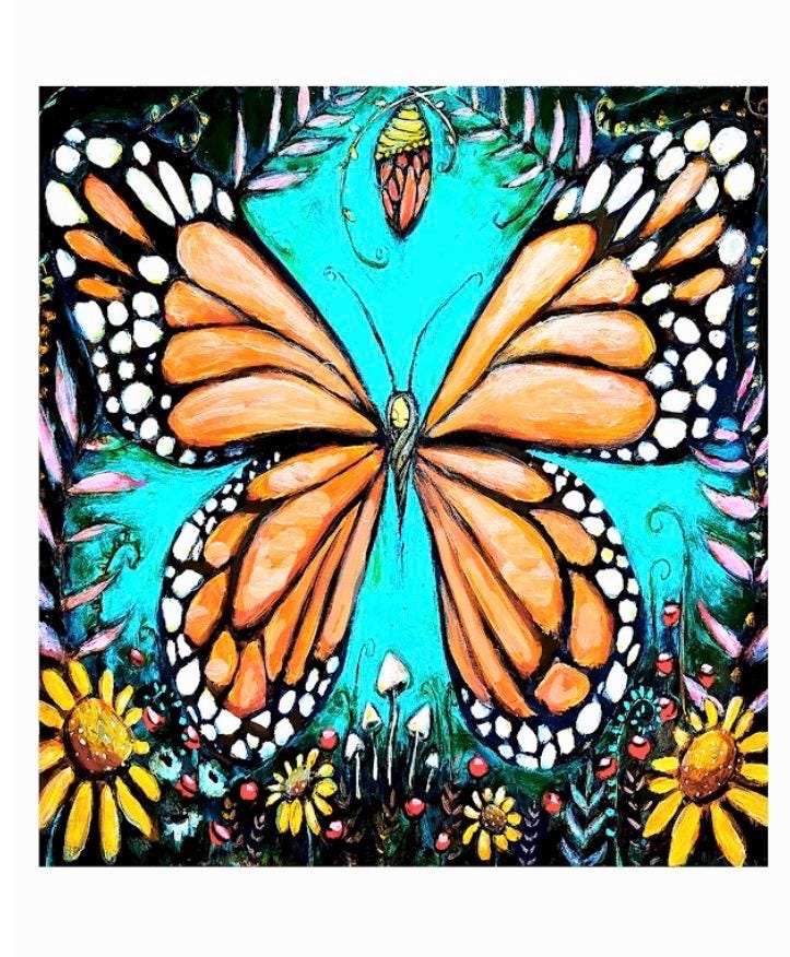 Spirit Animal Notecard Set| 5 blank cards with envelopes